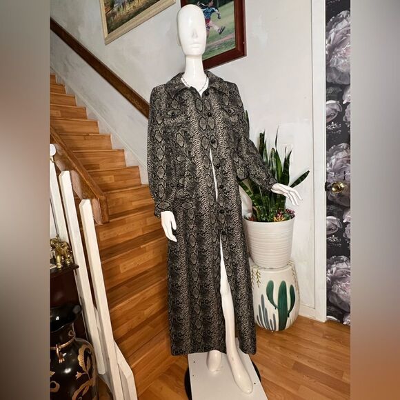 New Free People Anna Sui Serpent’s Shimmer Coat - Picture 8 of 10